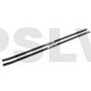 R90N885-SS OUTRAGE LANDING GEAR STRUT TUBE SET W/ WHITE CAP - VELOCITY 50/90/ FUSION 50